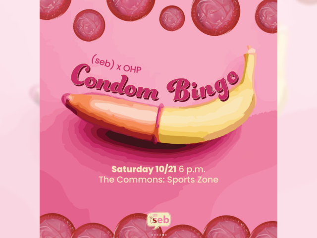 Condom Bingo With Seb · Office Of Health Promotion · Myumbc 0107