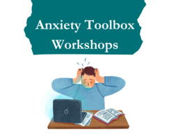 Anxiety Toolbox Workshops
Person looking stressed while looking at their laptop.