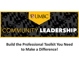community leadership skills logo
