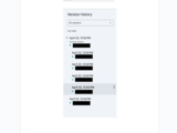 A screenshot of a Google Doc version history to help determine student originality vs. AI detection.
