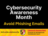 Cybersecurity Awareness Month: Avoid Phishing Emails
